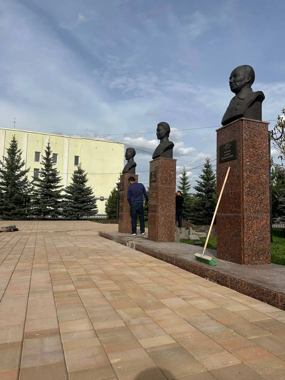Парк Победы в селе Кушнаренково