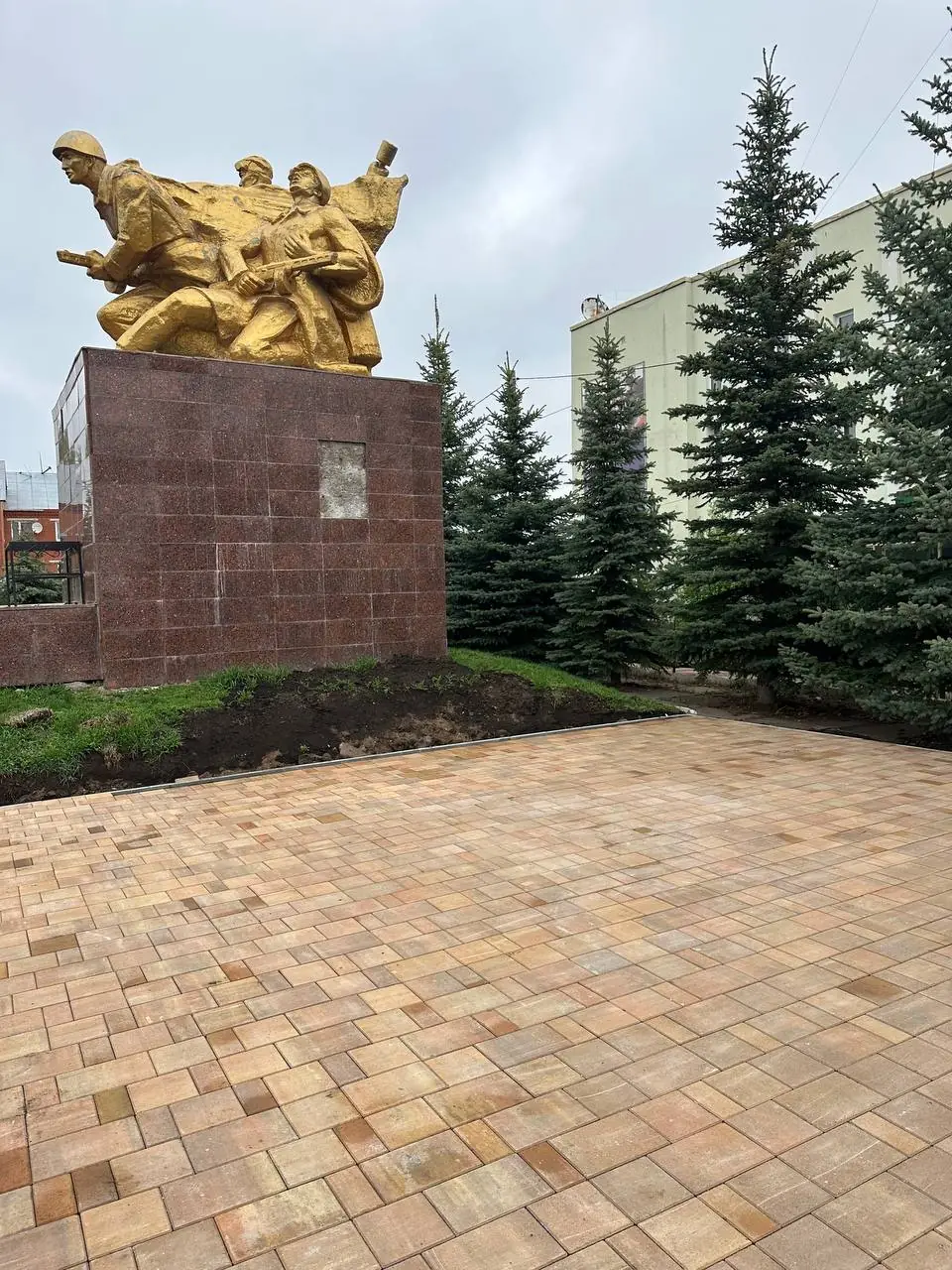 Парк Победы в селе Кушнаренково